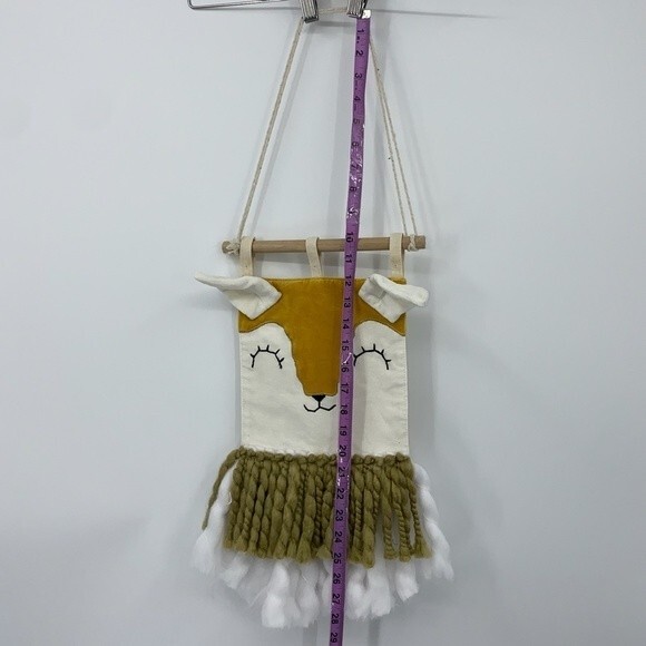 DEER Wall Hanging Art Animal Natural Room Decor BOHO Nursery Kids Room Boho - Picture 4 of 9